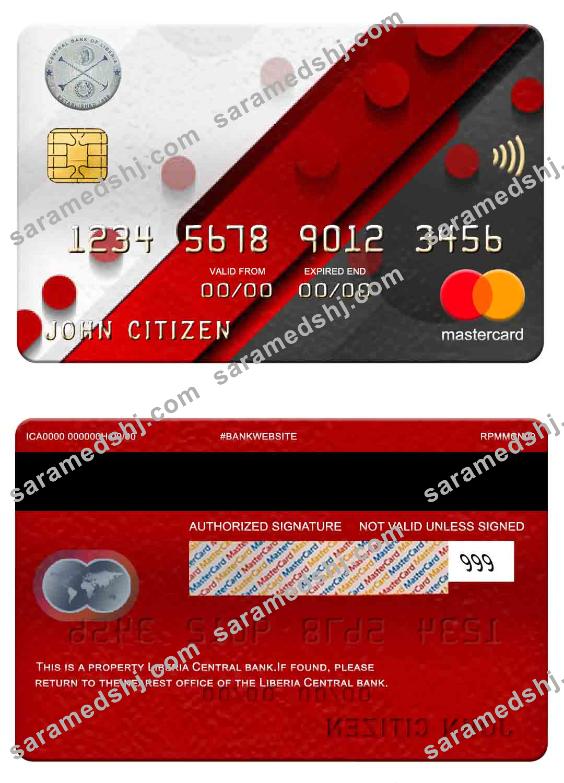 Liberia Central Bank mastercard